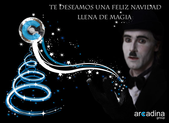 Arcadina os desea Feliz Navidad felicidades ¡Feliz Navidad!